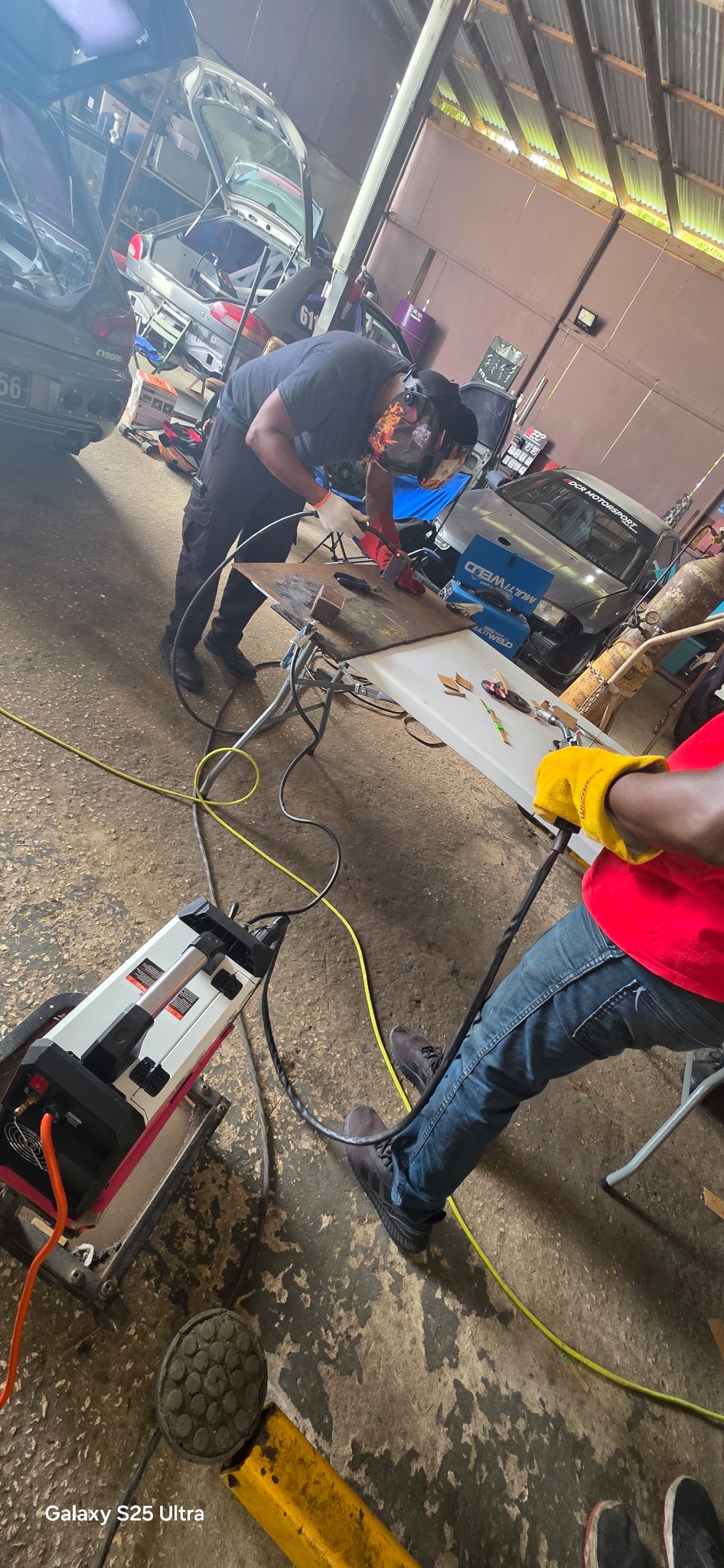 Fabrication course practical work session